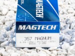 Magtech - Full Metal Jacket Flat - 125 Grain 357 Magnum Ammo - 50 Rounds