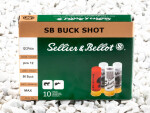 Sellier & Bellot - #00 Buck - 12 Gauge Ammo - 10 Rounds