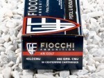 Fiocchi - Complete Metal Jacket - 255 Grain 45 Long Colt Ammo - 500 Rounds