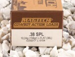 Magtech Cowboy Action Lead Flat Nose 158 Grain 38 Special Ammo - 1000 Rounds