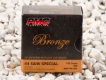 PMC - Jacketed Hollow Point - 180 Grain 44 S&W Special Ammo - 25 Rounds