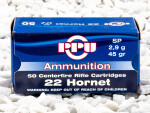 Prvi Partizan - Soft Point - 45 Grain 22 Hornet Ammo - 50 Rounds