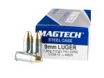 Magtech - Full Metal Jacket - 115 Grain 9mm Ammo - 1000 Rounds **STEEL CASES**