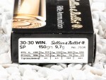 Sellier & Bellot - Soft Point - 150 Grain 30-30 Winchester Ammo - 20 Rounds