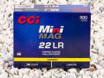 CCI - Copper Plated Hollow Point - 36 Grain 22 Long Rifle Ammo - 3000 Rounds