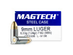 Magtech - Full Metal Jacket - 124 Grain 9mm Ammo - 1000 Rounds *STEEL CASES*