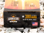 Armscor Full Metal Jacket (FMJ) 95 Grain 380 Auto (ACP)  Ammo - 50 Rounds