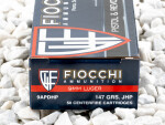 Fiocchi - Jacketed Hollow Point - 147 Grain 9mm Ammo - 50 Rounds