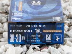Federal - Soft Point - 150 Grain 30-30 Winchester Ammo - 20 Rounds