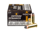 Fiocchi - Jacketed Hollow Point - 240 Grain 44 Magnum Ammo - 500 Rounds