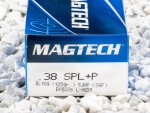 Magtech - Semi Jacketed Hollow Point - 125 Grain 38 Special Ammo - 50 Rounds
