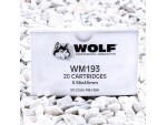 Wolf - Full Metal Jacket - 55 Grain 5.56x45mm Ammo - 20 Rounds