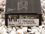 Hornady - ELD Match - 123 Grain 6.5 Grendel Ammo - 200 Rounds