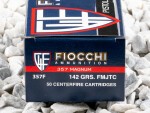 Fiocchi - Full Metal Jacket Truncated Cone - 142 Grain 357 Magnum Ammo - 1000 Rounds