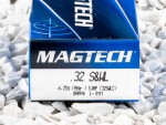 Magtech - Semi Jacketed Hollow Point - 98 Grain 32 Smith & Wesson Long Ammo - 50 Rounds