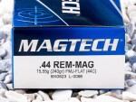 Magtech - Full Metal Jacket Flat Nose - 240 Grain 44 Magnum Ammo - 1000 Rounds