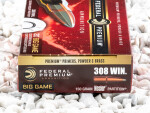 Federal Nosler Partition 150 Grain 308 Winchester  (7.62X51)  Ammo - 20 Rounds