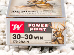 Winchester - Soft Point - 170 Grain 30-30 Winchester Ammo - 200 Rounds