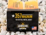 Armscor Full Metal Jacket (FMJ) 158 Grain 357 Magnum  Ammo - 50 Rounds