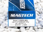 Magtech - Full Metal Jacket - 147 Grain 9mm Luger Ammo - 50 Rounds