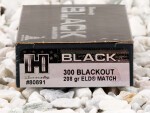 Hornady - ELD Match - 208 Grain 300 AAC Blackout Ammo - 20 Rounds