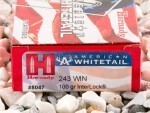 Hornady - Soft Point - 100 Grain 243 Winchester Ammo - 200 Rounds