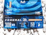 Federal - Soft Point - 150 Grain 308 Winchester Ammo - 200 Rounds