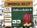 Sellier & Bellot - #00 Buck - 000 Buck 410 Gauge Ammo - 500 Rounds