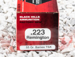 Black Hills Ammunition TSX 55 Grain 223 Remington  Ammo - 50 Rounds