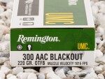 Remington - Open Tip Flat Base - 220 Grain 300 AAC Blackout Ammo - 20 Rounds