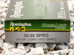 Remington - Polymer Tipped - 150 Grain 30-06 Ammo - 20 Rounds