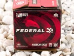 Federal - Full Metal Jacket - 124 Grain 9mm Ammo - 100 Rounds