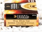 Federal 12 Gauge - 2-3/4" 1oz. Hollow Point Rifled Slug - 5 Rounds