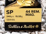 Sellier & Bellot - Soft Point - 240 Grain 44 Magnum Ammo - 50 Rounds