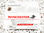 Winchester Full Metal Jacket (FMJ) 230 Grain 45 ACP (Auto)  Ammo - 600 Rounds