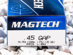 Magtech - Full Metal Jacket - 230 Grain 45 GAP Ammo - 50 Rounds