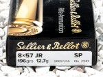 Sellier & Bellot - Soft Point - 196 Grain 8mm Mauser Ammo - 20 Rounds