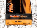 PMC - Full Metal Jacket - 230 Grain 45 ACP Ammo - 50 Rounds