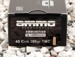 Ammo Inc. - Total Metal Jacket - 250 Grain 45 Long Colt Ammo - 1000 Rounds