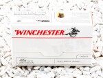 Winchester Full Metal Jacket (FMJ) 230 Grain 45 ACP (Auto)  Ammo - 100 Rounds
