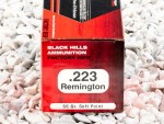 Black Hills Ammunition - Soft Point - 55 Grain 223 Remington Ammo - 50 Rounds