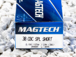 Magtech - Lead Round Nose - 125 Grain 38 Special Ammo - 50 Rounds