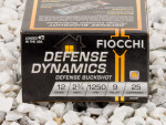 Fiocchi 12 Gauge - 2-3/4" 9 Pellets #1 Buckshot - 25 Rounds