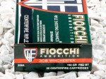 Fiocchi - Full Metal Jacket Boat Tail - 150 Grain 308 Winchester Ammo - 200 Rounds