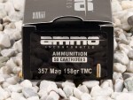 Ammo Inc. - Total Metal Jacket - 158 Grain 357 Magnum Ammo - 1000 Rounds