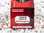 Black Hills Ammunition Full Metal Jacket (FMJ) 55 Grain 223 Remington Ammo - 50 Rounds
